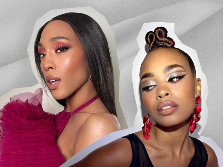 Sugarplum to Glam Lips: Drama-Fueled Holiday Makeup ’23